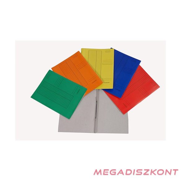 Gyorsfűző CLARISSA papír piros