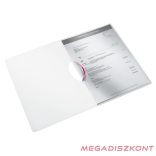 Gyorsfűző LEITZ Wow Colorclip A/4 rózsaszín