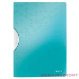 Gyorsfűző LEITZ Wow Colorclip A/4 jégkék