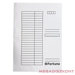 Iratgyűjtő FORTUNA pólyás fehér