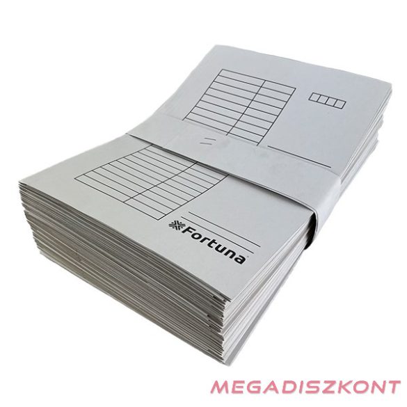 Iratgyűjtő FORTUNA pólyás fehér