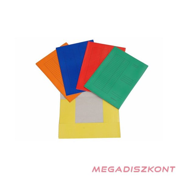 Iratgyűjtő CLARISSA pólyás kék