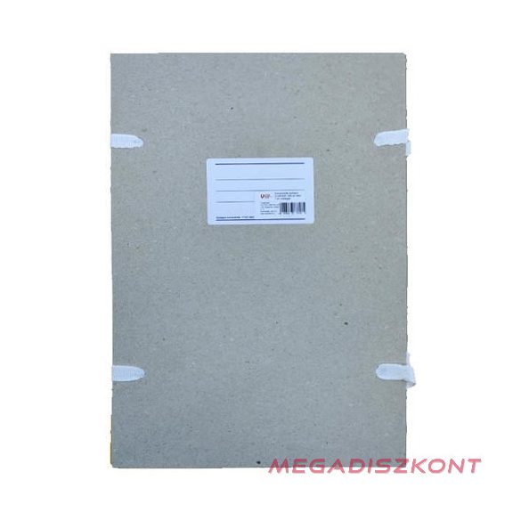 Irományfedél szalagos CLARISSA 1050 g natúr 1,2m szalaggal