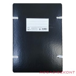 Irományfedél szalagos CLARISSA 1050 g fekete
