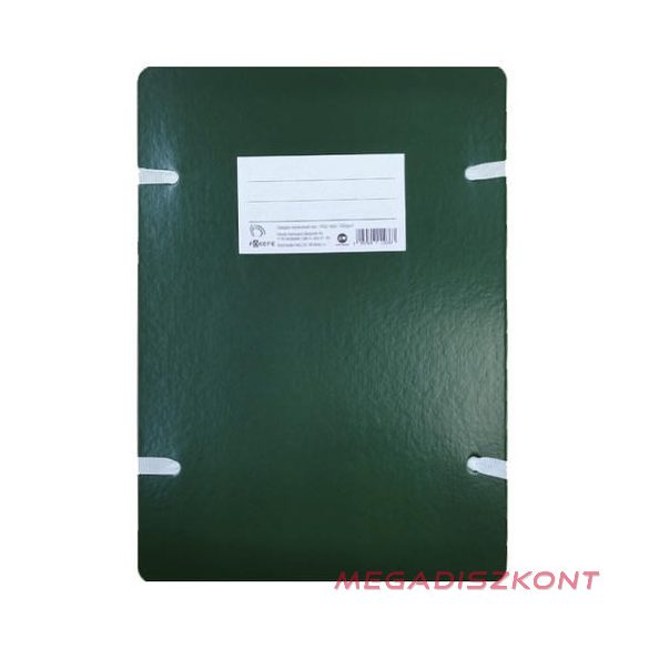 Irományfedél szalagos CLARISSA 1050 g zöld