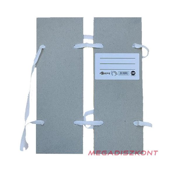 Irományfedél szalagos feles CLARISSA 750 g natúr 0,8m szalaggal