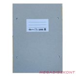 Irományfedél szalagos CLARISSA 650 g natúr 0,8m szalaggal