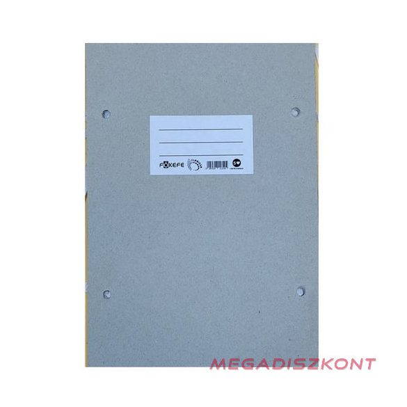 Irományfedél szalagos CLARISSA 650 g natúr 0,8m szalaggal