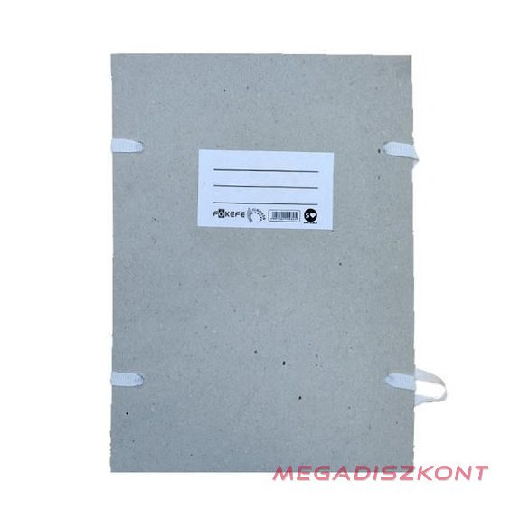 Irományfedél szalagos CLARISSA 650 g natúr 0,8m szalaggal