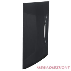 Gumis mappa ESSELTE Vivida A/4 műanyag fekete