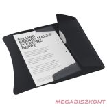 Gumis mappa ESSELTE Vivida A/4 műanyag fekete