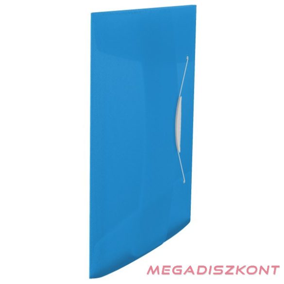 Gumis mappa ESSELTE Vivida A/4 műanyag kék