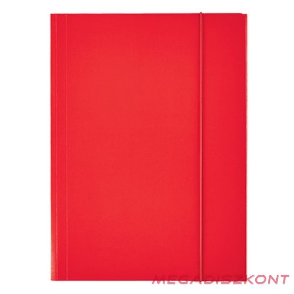 Gumis mappa ESSELTE Economy piros