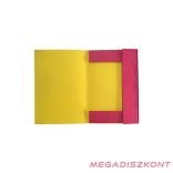 Gumis mappa A/3 prespán vegyes színekben 345 g