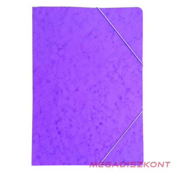 Gumis mappa A/4 prespán lila 345 g