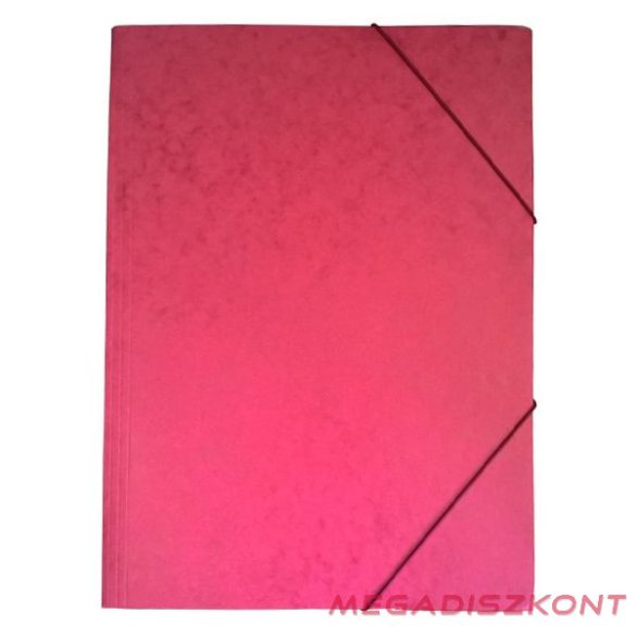 Gumis mappa A/4 prespán bordó 345 g