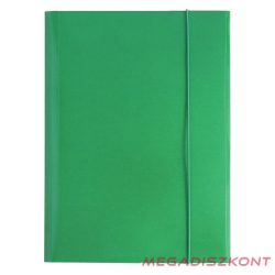 Gumis mappa OPTIMA A/4 zöld 600 g