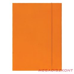 Gumis mappa OPTIMA A/4 fluo narancs 600 g