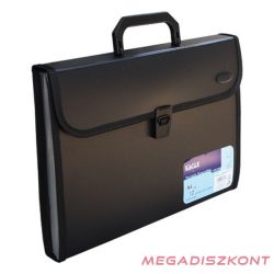 Irattartó táska EAGLE 12 rekeszes harmónikás A/4 fekete