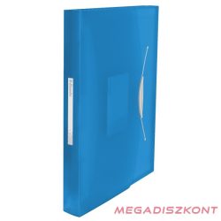 Harmonika mappa ESSELTE Vivida PP A/4  6 rekeszes kék