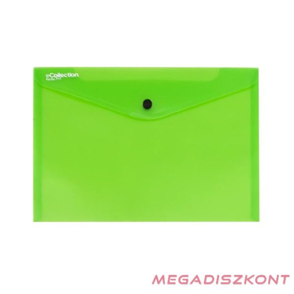 Irattasak E-COLLECTION A/5 patentos zöld