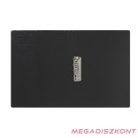 Mappa villámzáras ESSELTE Standard A/4 fekete