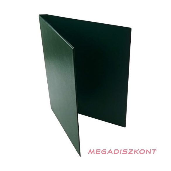 Mappa villámzáras FORTUNA A/4 pvc zöld