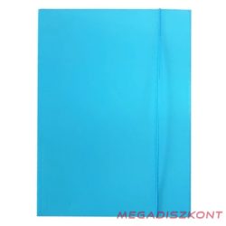 Gumis mappa OPTIMA A/4 világoskék 600 g