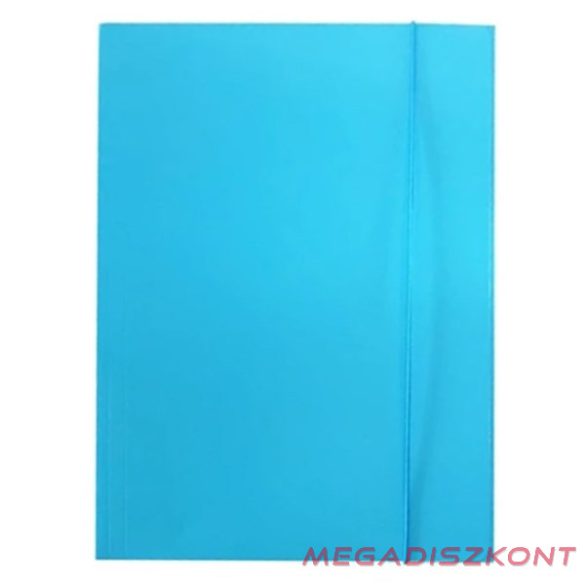 Gumis mappa OPTIMA A/4 világoskék 600 g