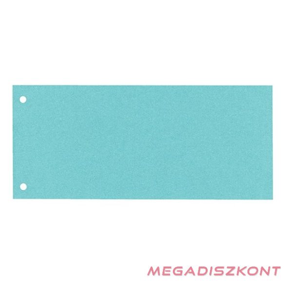 Elválasztócsík ESSELTE 105X240 mm karton kék 100 darabos