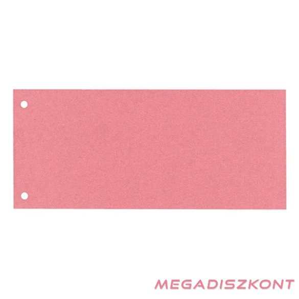 Elválasztócsík ESSELTE 105X240 mm karton piros 100 darabos