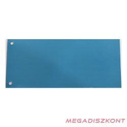 Elválasztócsík FORTUNA 105x235mm karton kék 100 darabos