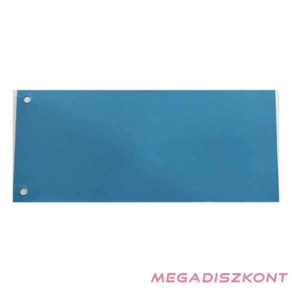 Elválasztócsík FORTUNA 105x235mm karton kék 100 darabos