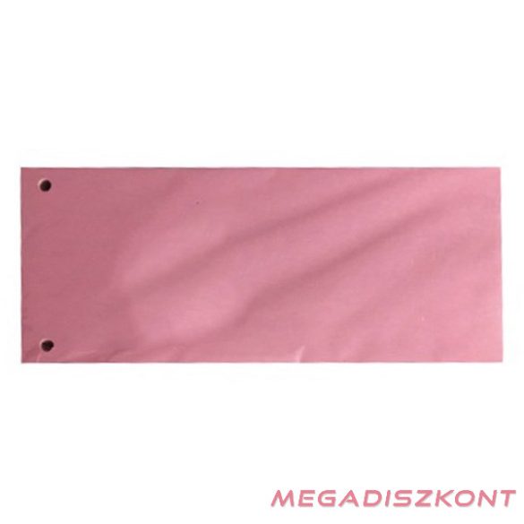 Elválasztócsík FORTUNA 105x235mm karton rózsa 100 darabos