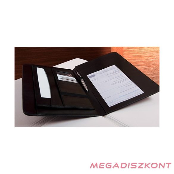 Konferencia mappa WEDO Elegance A/4 jegyzettel, zsebekkel tolltartóval