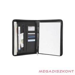   Konferencia mappa WEDO Elegance A/4 zip-záras jegyzettel zsebekkel tolltartóval