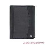 Konferencia mappa WEDO Elegance A/4 zip-záras jegyzettel zsebekkel tolltartóval