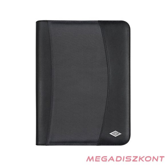 Konferencia mappa WEDO Elegance A/4 zip-záras jegyzettel zsebekkel tolltartóval