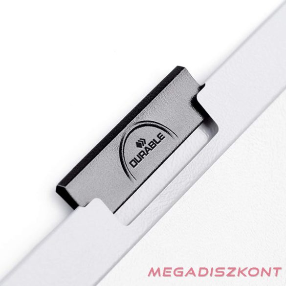 Klipmappa DURABLE Duraclip A/4 60 lapig fehér