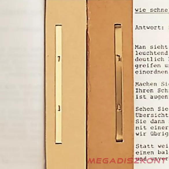 Függőmappa gyorsfűző szerkezettel LEITZ Alpha A/4 karton piros 25 darabos