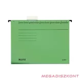 Függőmappa LEITZ Alpha Standard A/4 karton zöld 25 darabos
