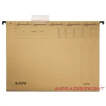Függőmappa LEITZ Alpha Standard A/4 karton natúr 25 darabos
