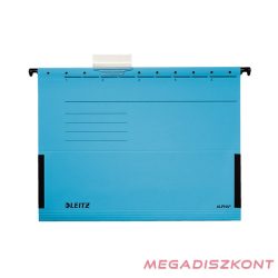   Függőmappa oldalvédelemmel LEITZ Alpha Standard A/4 karton kék 25 darabos