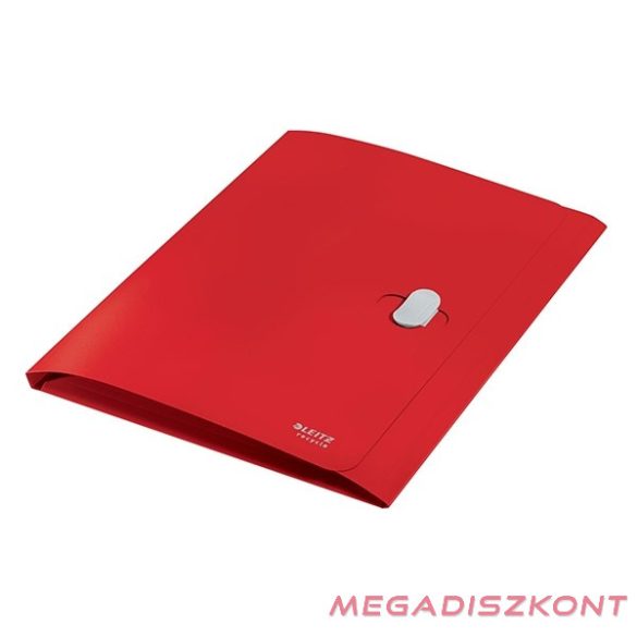 Iratvédő mappa LEITZ Recycle A/4 11mm PP piros