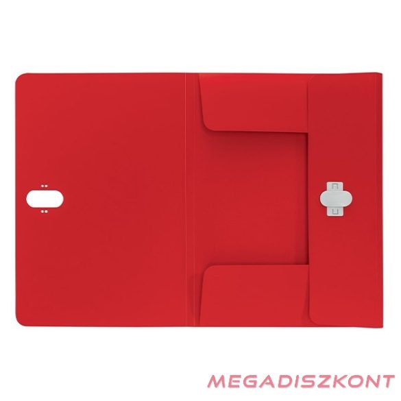 Iratvédő mappa LEITZ Recycle A/4 11mm PP piros