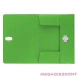 Iratvédő mappa LEITZ Recycle A/4 11mm PP zöld