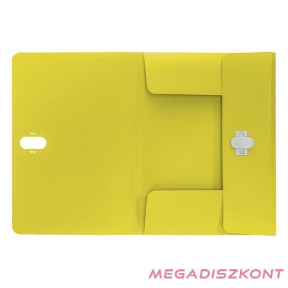 Iratvédő mappa LEITZ Recycle A/4 11mm PP sárga