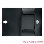 Iratvédő mappa LEITZ Recycle A/4 11mm PP fekete