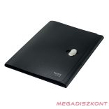 Iratvédő mappa LEITZ Recycle A/4 11mm PP fekete