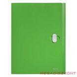 Iratvédő mappa LEITZ Recycle Jumbo A/4 38mm PP zöld